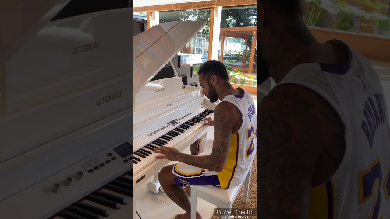Neymar Safely Quarantined at Luxury Manor, Shows off His Piano Skills on Instagram