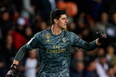Martinez Praises Courtois about Not Giving up at Real Madrid