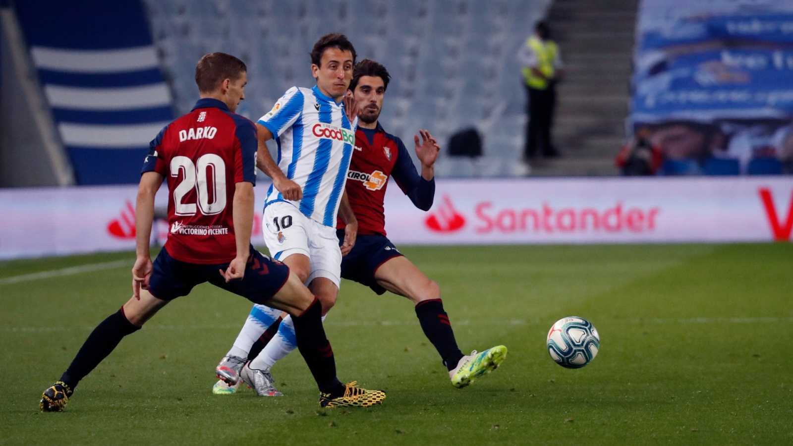 Real Sociedad and Osasuna Tie in the Last Match of the 28th Championship Round