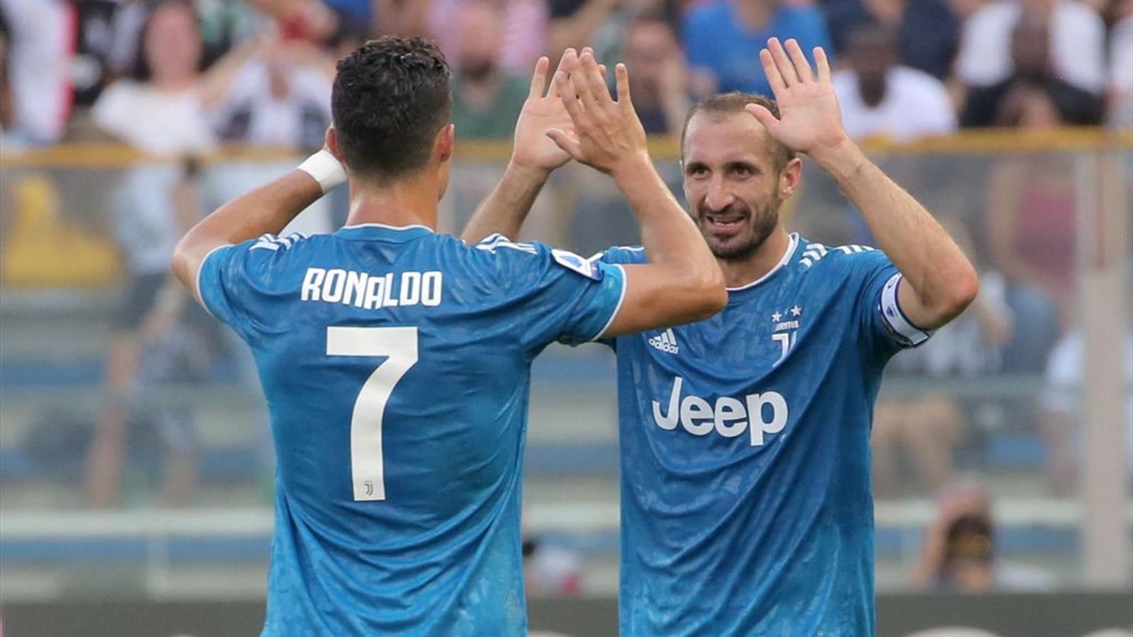 Chiellini Likes Ronaldo More as a Teammate Than as an Opponent