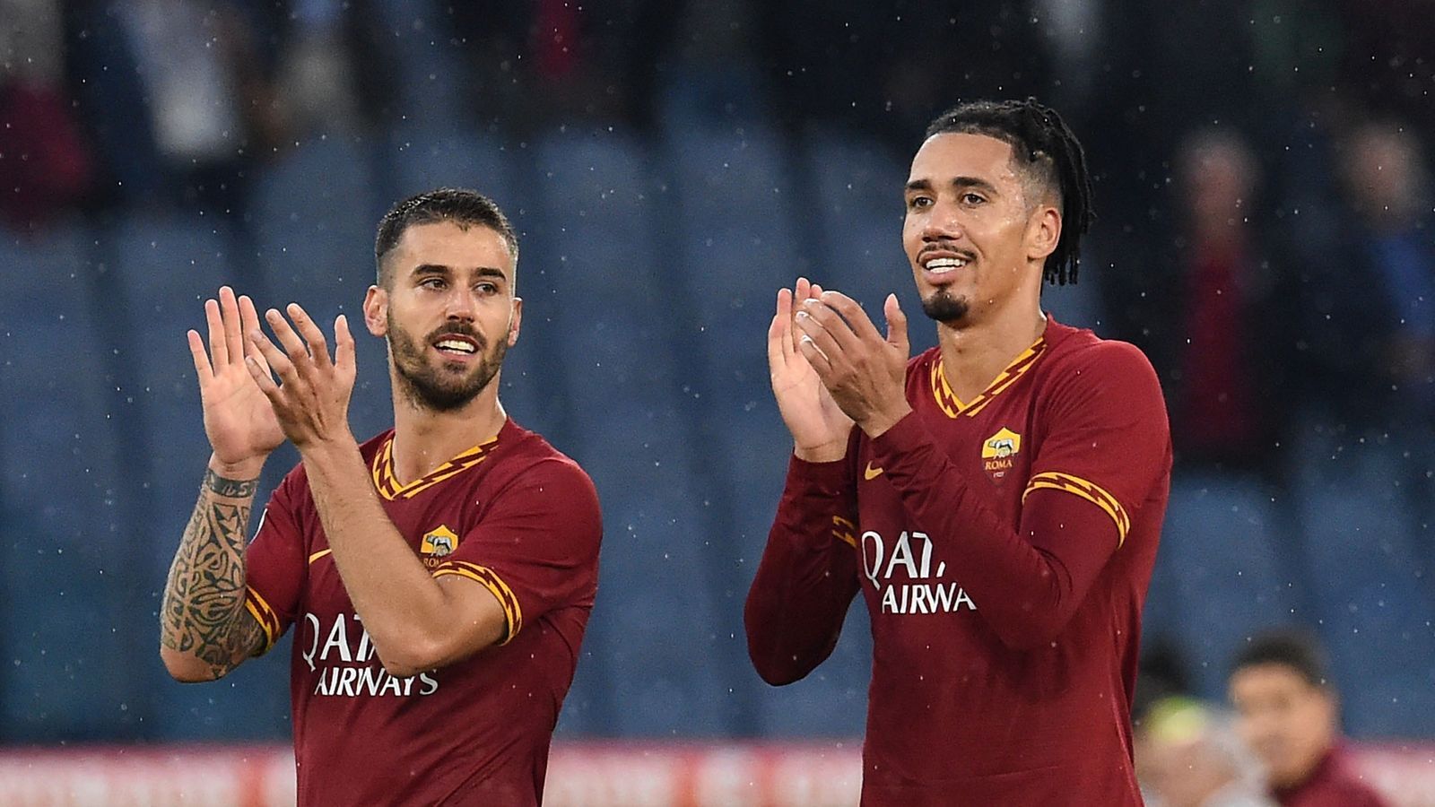 Roma Bid Farewell to Smalling and Zappacosta with Gratitude