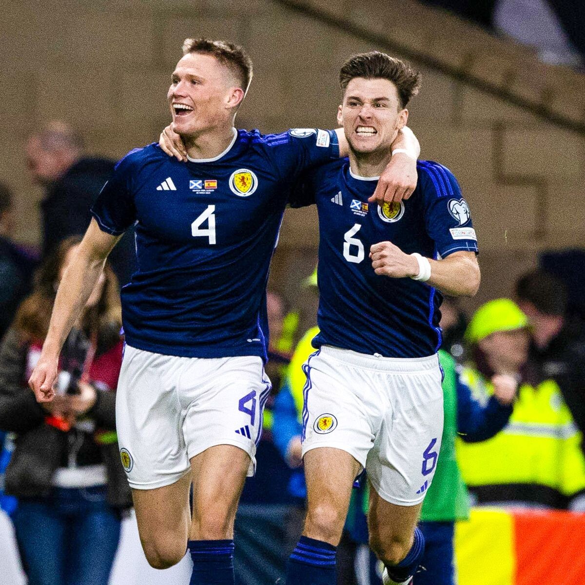 Scotland 2-0 Spain: McTominay’s brace seals historic win