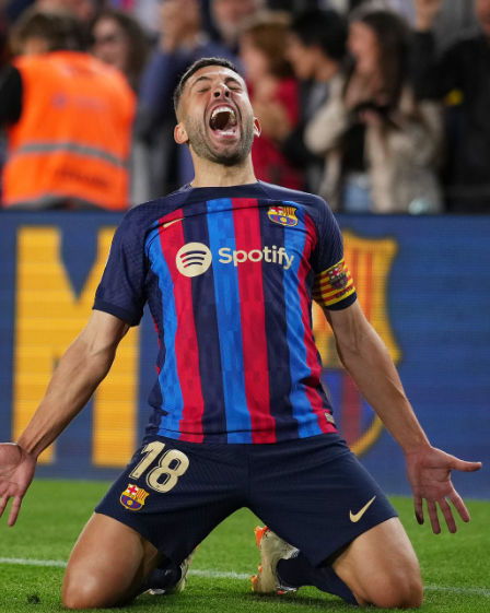 Barcelona 1-0 Osasuna: Late Alba goal helps title jitters