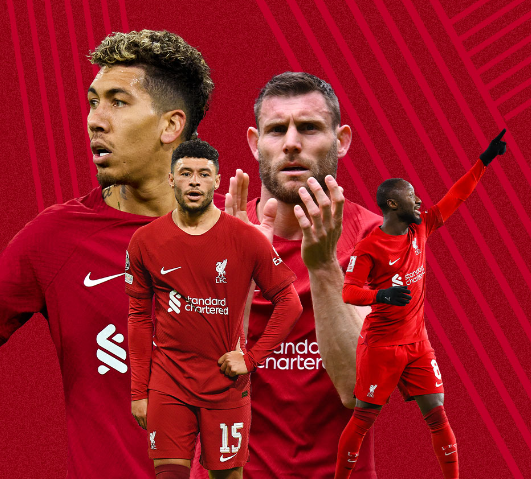 Bobby, Milner, Naby and Ox will leave Anfield for free