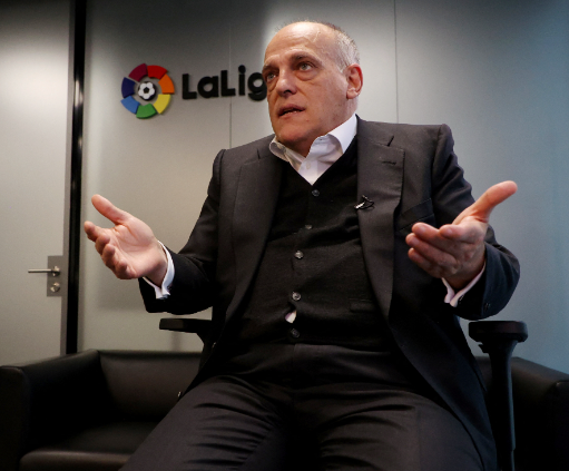 Tebas has apologised to Vinícius for insensitive comments