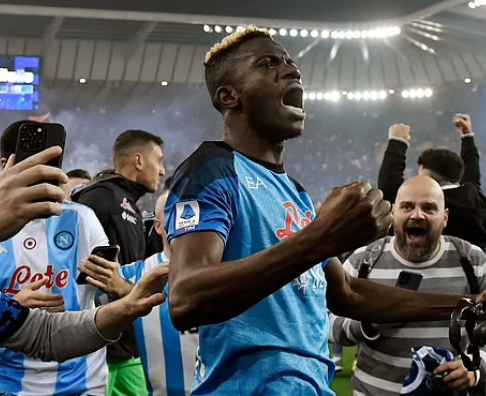 Udinese 1-1 Napoli: Osimhen’s equaliser wins title for Napoli