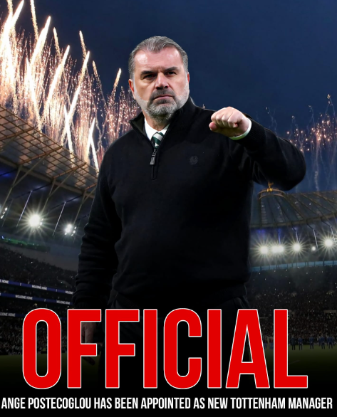 Ange Postecoglou has been appointed as Tottenham manager